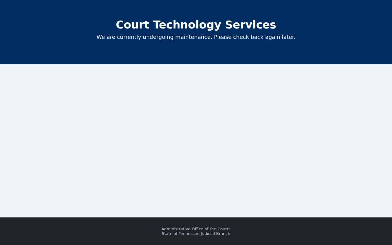 Claiborne County warrant search, Tennessee appellate case history search fields